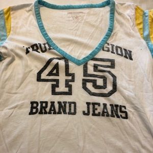 True  Religion T-shirt